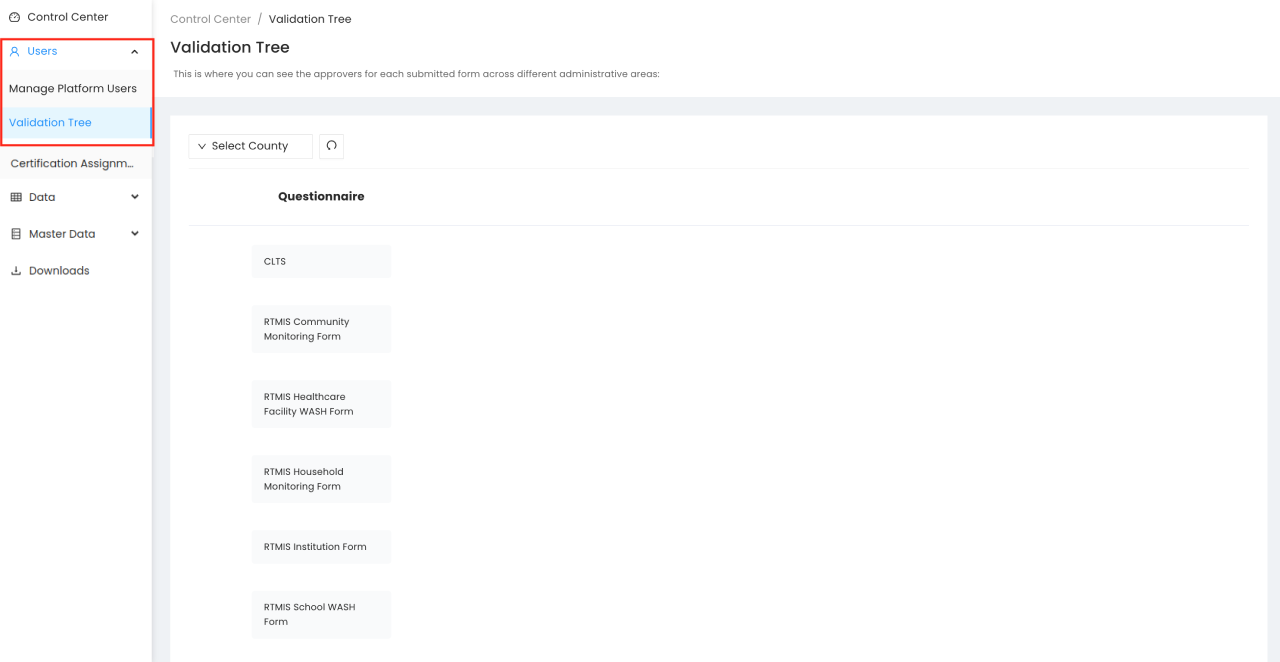 Data validation